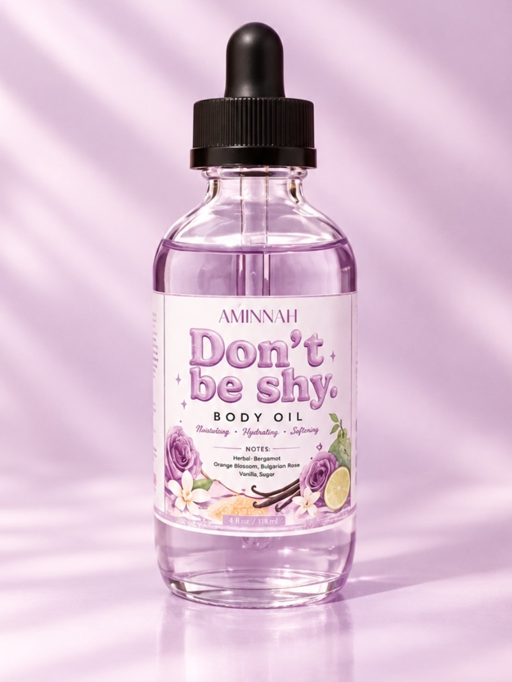 AMINNAH Don’t Be Shy Body Oil